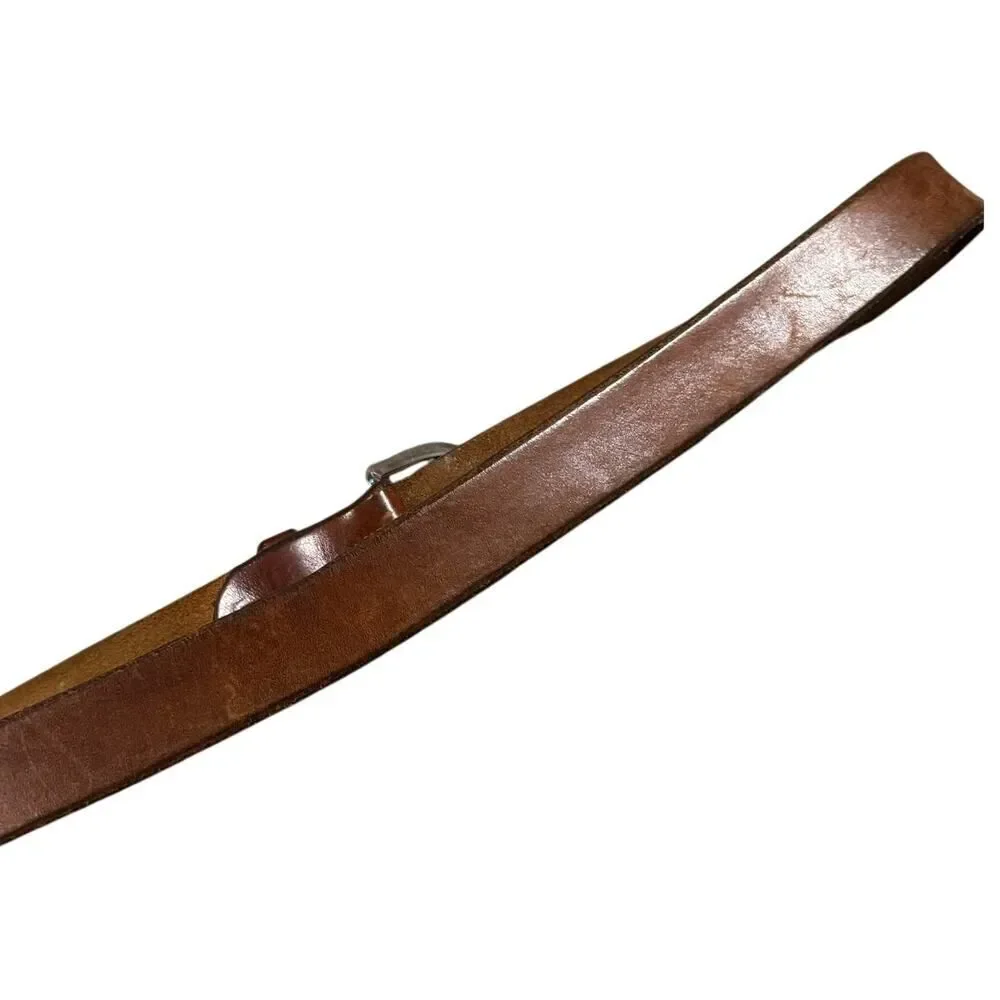 Tony Lama Brown Leather Belt Men’s Sz. 44